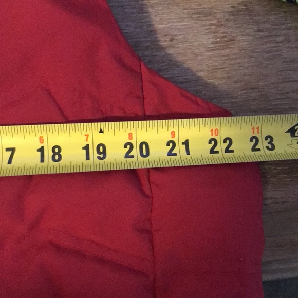 George Red Feather Down Winter Vest - Picture 6 of 7